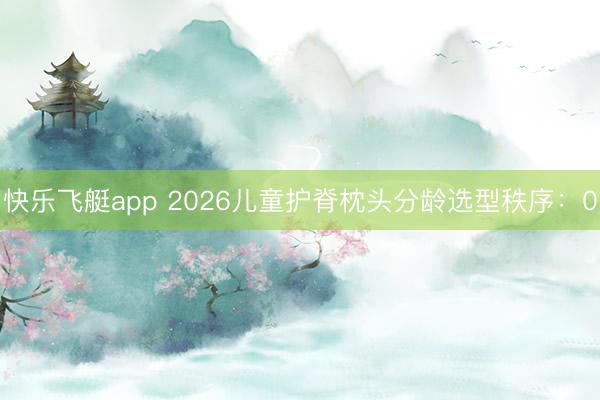 快乐飞艇app 2026儿童护脊枕头分龄选型秩序：0